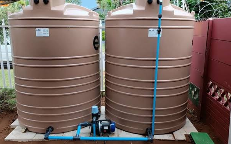 Water Tank Installation